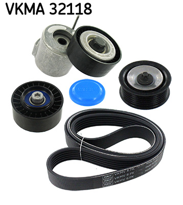 V-Ribbed Belt Set - VKMA 32118 SKF